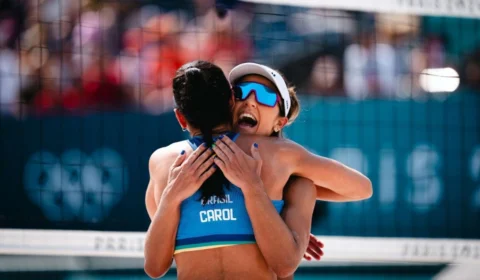 Olimpíadas 2024: Brasil avança às oitavas no vôlei de praia