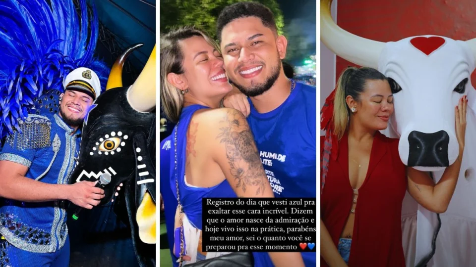 Rivalidade? Patrick Araújo assume namoro com influencer torcedora do Garantido