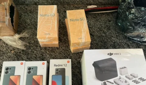 PRF apreende drogas e eletrônicos em ônibus no Tocantins