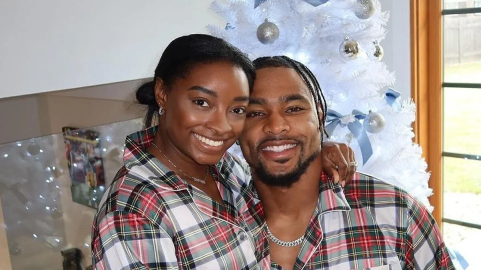 Quem é o marido de Simone Biles? Conheça jogador de futebol americano