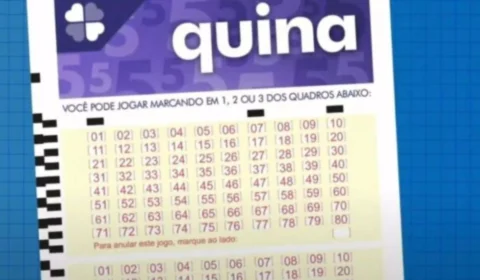 Quina 6490: ninguém acerta as 5 dezenas e prêmio sobe para R$ 2,8 milhões