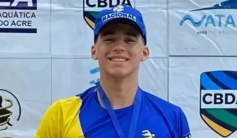 Atleta acreano é o destaque da 3ª etapa do Campeonato Estadual de Natação