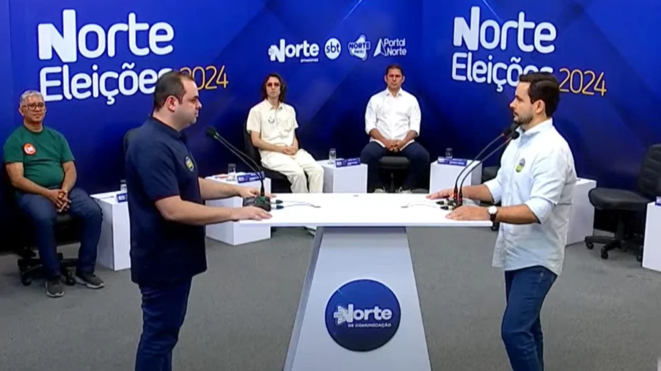 Alberto chama Cidade de ‘marionete’ em debate para prefeito de Manaus