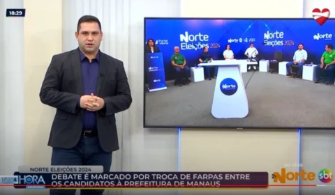 Debate acirrado em Manaus: Candidatos trocam Propostas e Provocações em busca da Prefeitura pelos próximos quatro anos