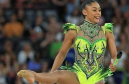 Olimpíadas 2024: Bárbara fica fora do pódio na ginástica rítmica