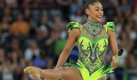 Olimpíadas 2024: Bárbara fica fora do pódio na ginástica rítmica
