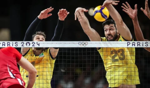 Olimpíadas 2024: Brasil é eliminado no vôlei masculino