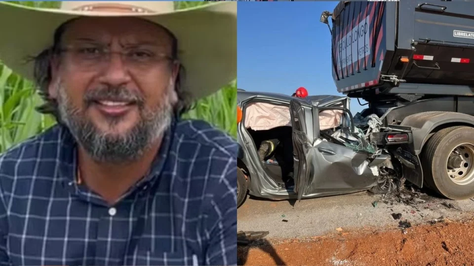 Fazendeiro morre após bater em caminhão em Porto Nacional