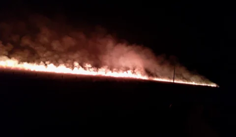 Queimadas deixam famílias sem energia no Tocantins