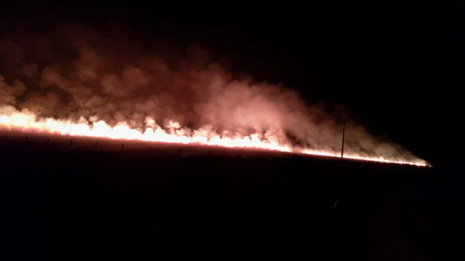 Queimadas deixam famílias sem energia no Tocantins