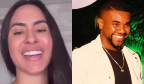 Isabelle Nogueira parabeniza Davi com mensagem carinhosa