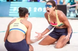Olimpíadas 2024: Duda e Ana Patrícia vão à semifinal no vôlei de praia