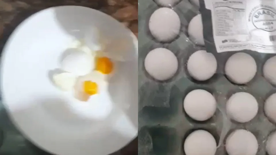 Calor cozinha ovos esquecidos em carro no Tocantins; vídeo