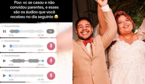 Noiva Lara Cristina viraliza ao não convidar parentes pro casamento; entenda