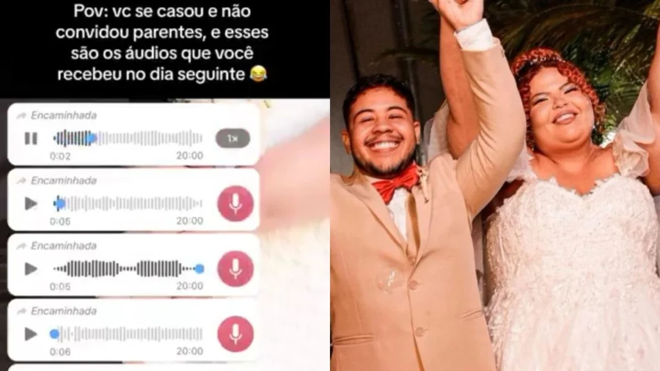 Noiva Lara Cristina viraliza ao não convidar parentes pro casamento; entenda