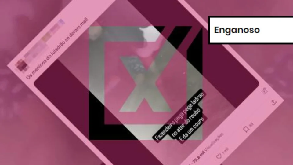 Projeto Comprova: vídeo de suposto roubo em fazenda, registrado em 2022, não tem relação com Lula