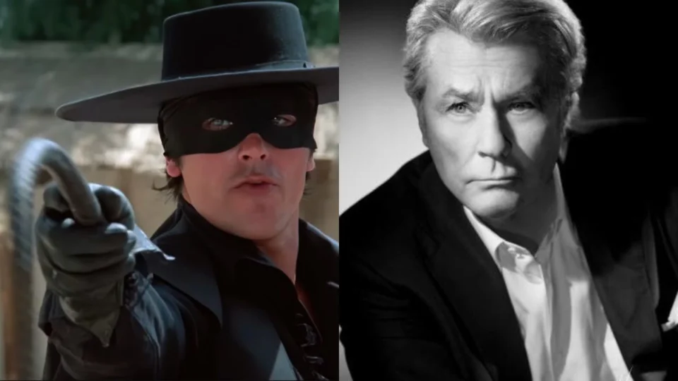 Morre Alain Delon, ator francês que interpretou o ‘Zorro’, aos 88 anos