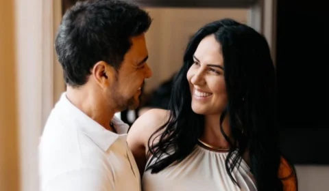 Chá revelação: Graciele e Zezé anunciam sexo do bebê; confira