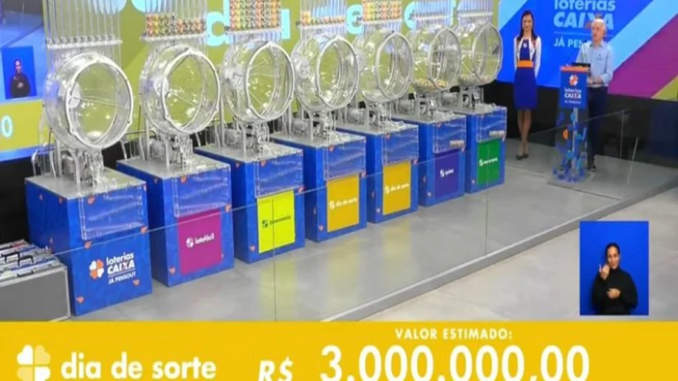 Dia de Sorte 955: três apostas acertam e ganham R$ 991 mil