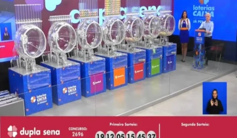 Dupla Sena de hoje, segunda (05/08), concurso 2697; prêmio chega a R$ 8,8 milhões