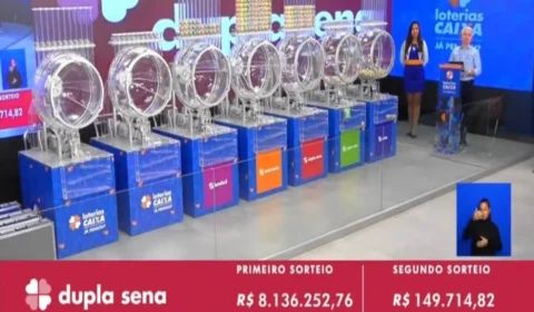 Dupla Sena de hoje (05/08): veja os números sorteados no concurso 2697