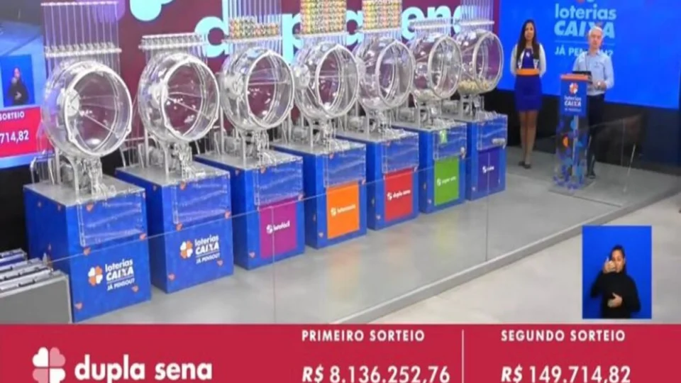 Dupla Sena de hoje (05/08): veja os números sorteados no concurso 2697