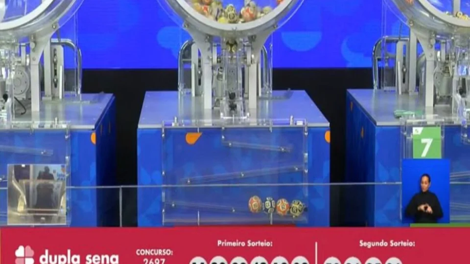 Dupla Sena 2697: aposta acerta sozinha e ganha R$ 8,7 milhões