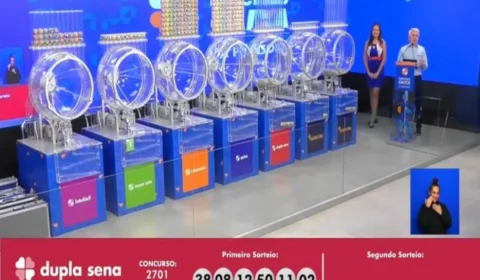 Dupla Sena de hoje, sexta-feira (16/08), concurso 2702; prêmio chega a R$ 1 milhão