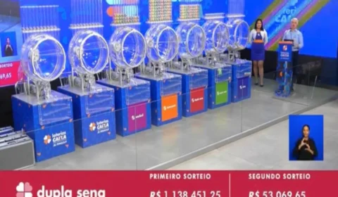 Dupla Sena 2703: sem vencedor, prêmio aumenta para R$ 1,4 milhão