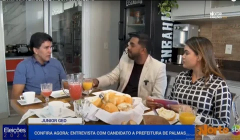 Café com Candidatos: Júnior Geo fala sobre apoio de governador do TO