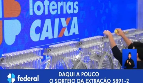 Loteria Federal 5891: bilhete leva sozinho R$ 1,3 milhão