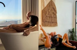 Ex-BBB Fernanda Bande posa ao lado de namorado em novas fotos; veja