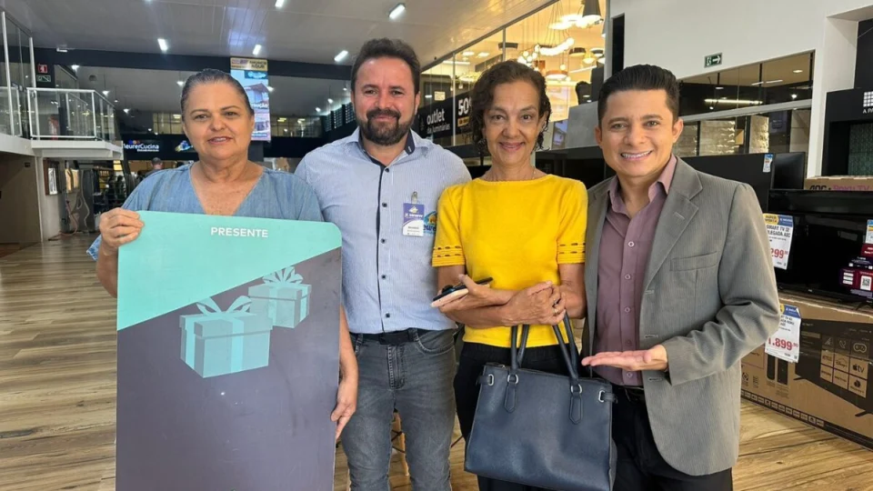 Ganhadora do Salário Extra leva R$1.500 em sorteio da TV Norte