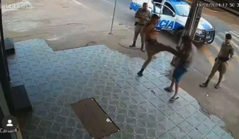Vídeo: Homem é agredido por PM durante abordagem no TO