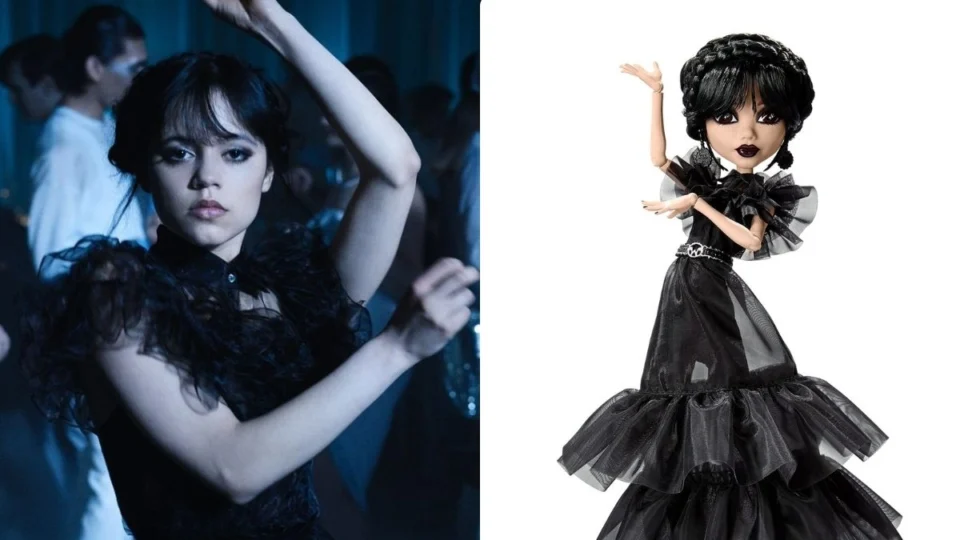 Jenna Ortega: Mattel lança linha de bonecas da série ‘Wandinha’