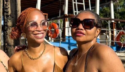 Karol Conká curte aniversário de Gaby Amarantos no Pará; veja