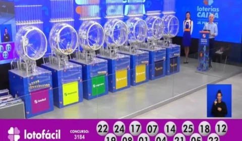 Lotofácil de hoje, quinta-feira (22/08), concurso 3188; prêmio chega a R$ 1,7 milhão