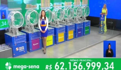 Mega-Sena 2764: aposta acerta sozinha e leva R$ 62 milhões