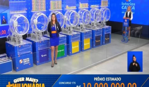+Milionária 175: sem vencedor, prêmio segue em R$ 10 milhões