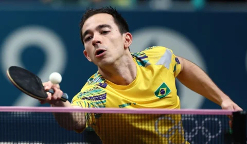 Olimpíadas 2024: Hugo Calderano faz história, mas é eliminado