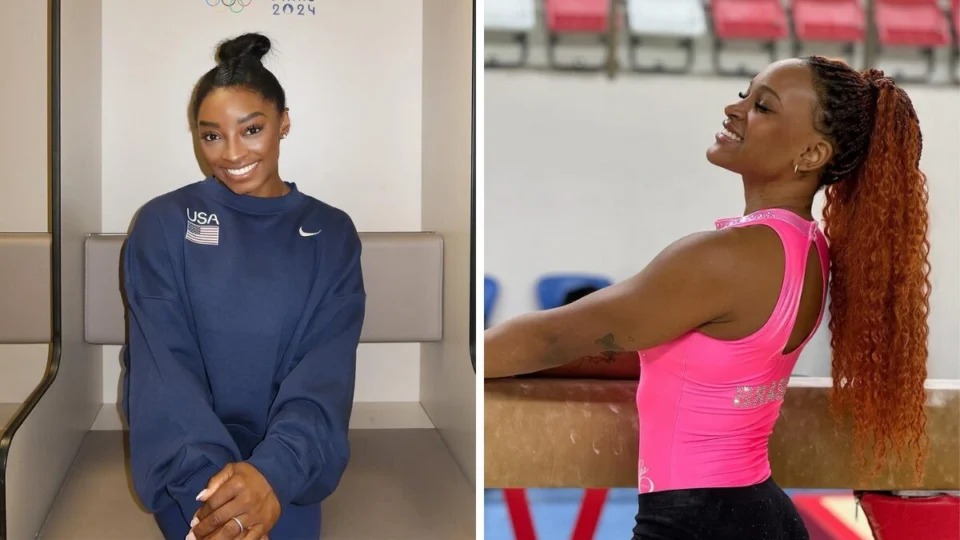Olimpíadas 2024: Rebeca Andrade e Simone Biles interagem; veja