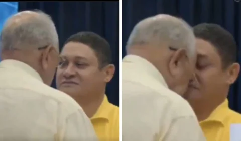 Prefeito de Teresina (PI) da cabeçada durante debate; vídeo