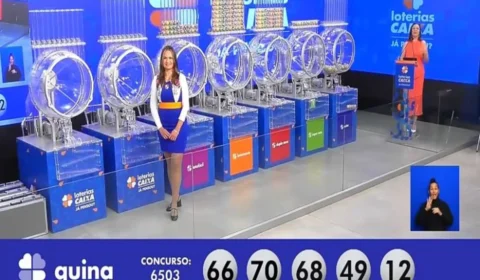 Quina de hoje, segunda-feira (12/08), concurso 6505; prêmio chega a R$ 13,5 milhões