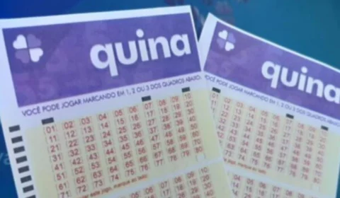 Quina de hoje, terça-feira (13/08), concurso 6506; prêmio chega a R$ 15,4 milhões