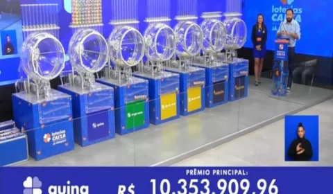 Quina de hoje, segunda-feira (26/08), concurso 6517; prêmio chega a R$ 12 milhões