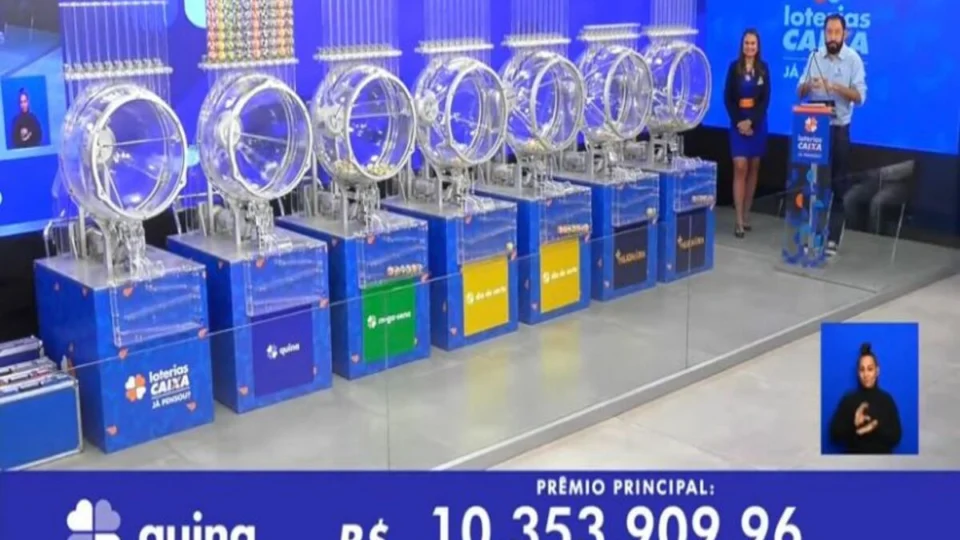 Quina de hoje, segunda-feira (26/08), concurso 6517; prêmio chega a R$ 12 milhões