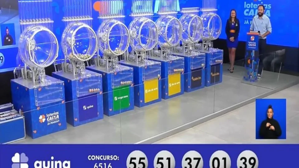Quina de hoje, quarta-feira (28/08), concurso 6519; prêmio chega a R$ 15,5 milhões