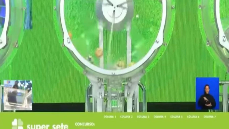 Super Sete de hoje, quarta-feira (07/08), concurso 580; prêmio chega a R$ 1,1 milhão