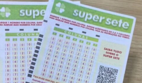 Super Sete de hoje (9/08): veja os números sorteados no concurso 581