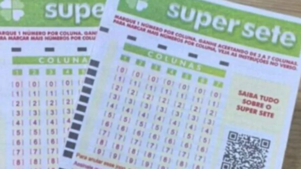 Resultado Super Sete de hoje (26/08): veja os números sorteados no concurso 588
